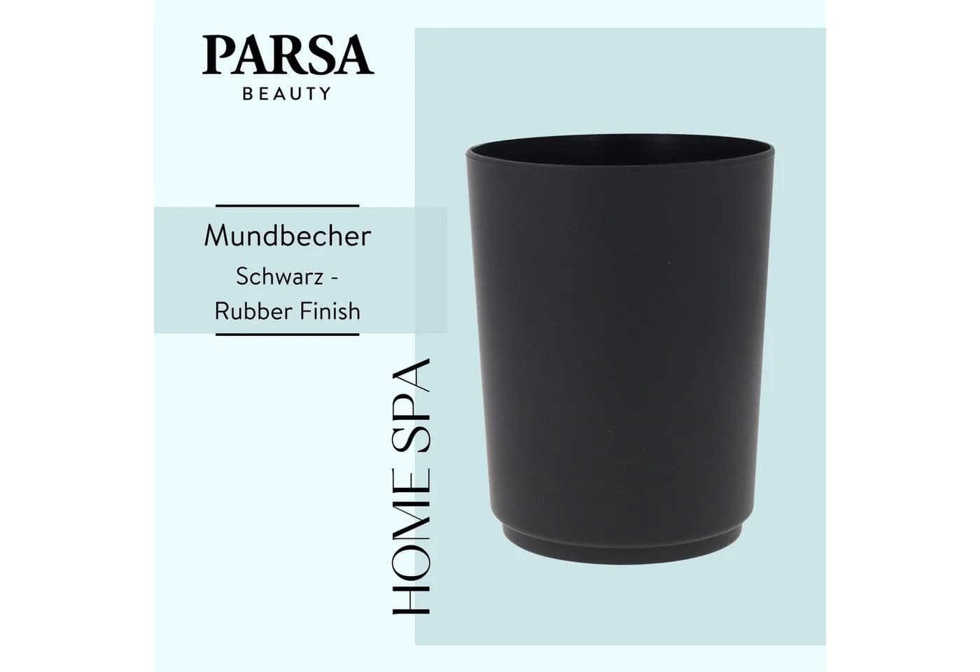 PARSA Beauty Zahnputzbecher ESSENTIAL Flair – rutschfest & modern