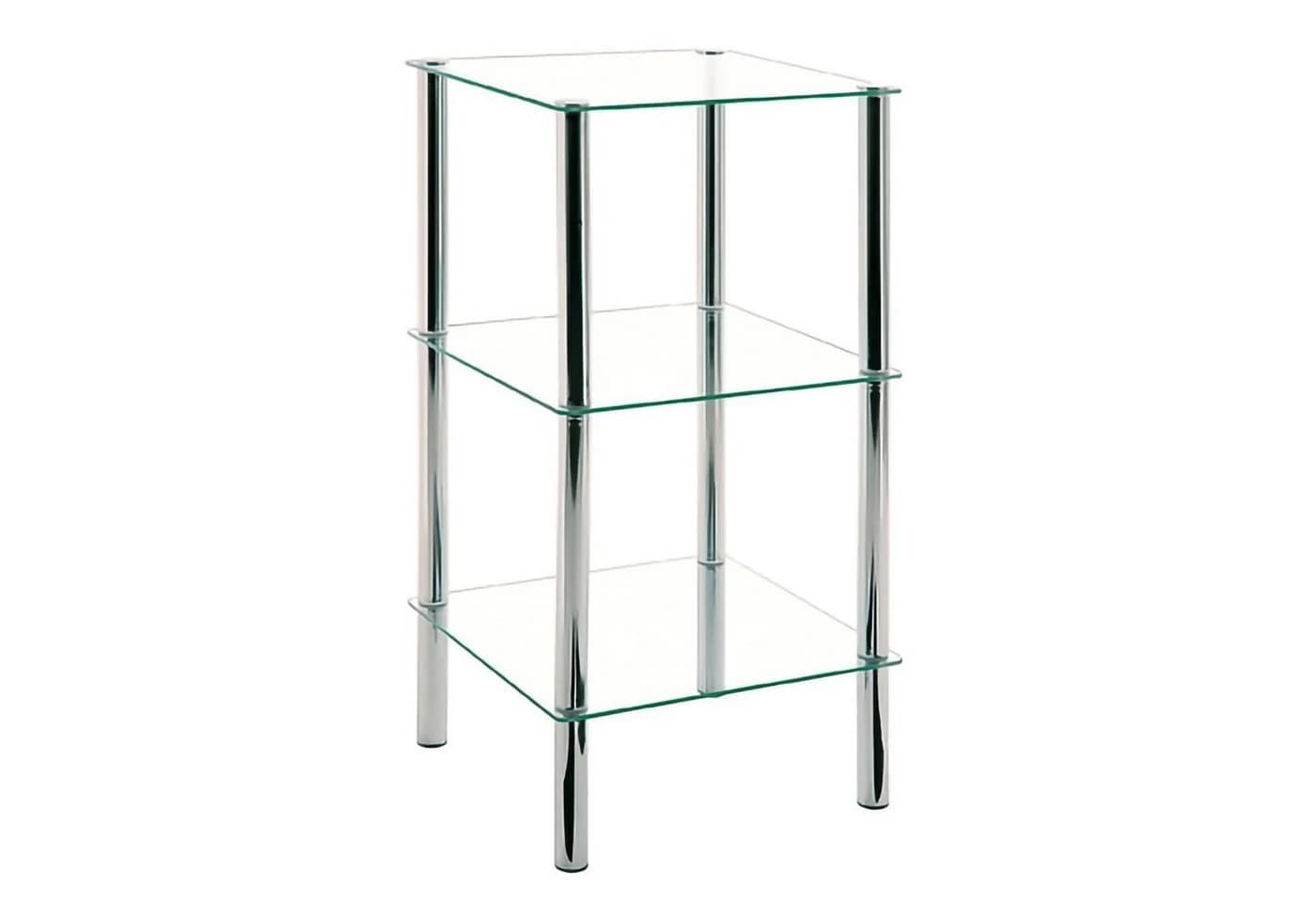 HAKU Regal Chrom Sicherheitsglas Modern
