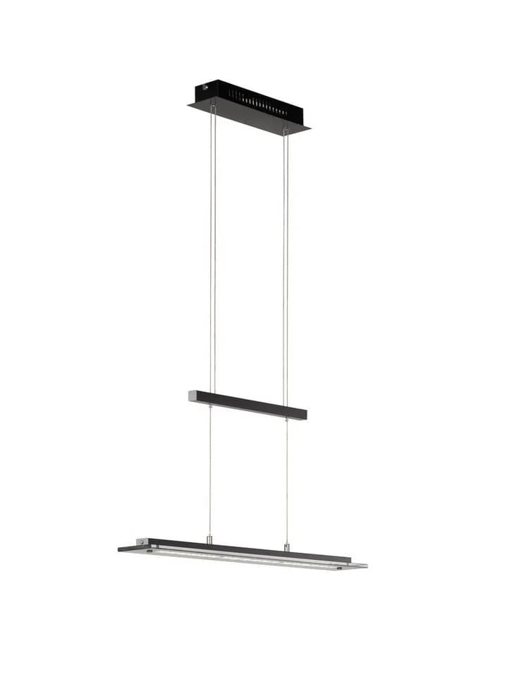 Fischer & Honsel Pendelleuchte TENSO Schwarz/Grau Modern Dimmbar