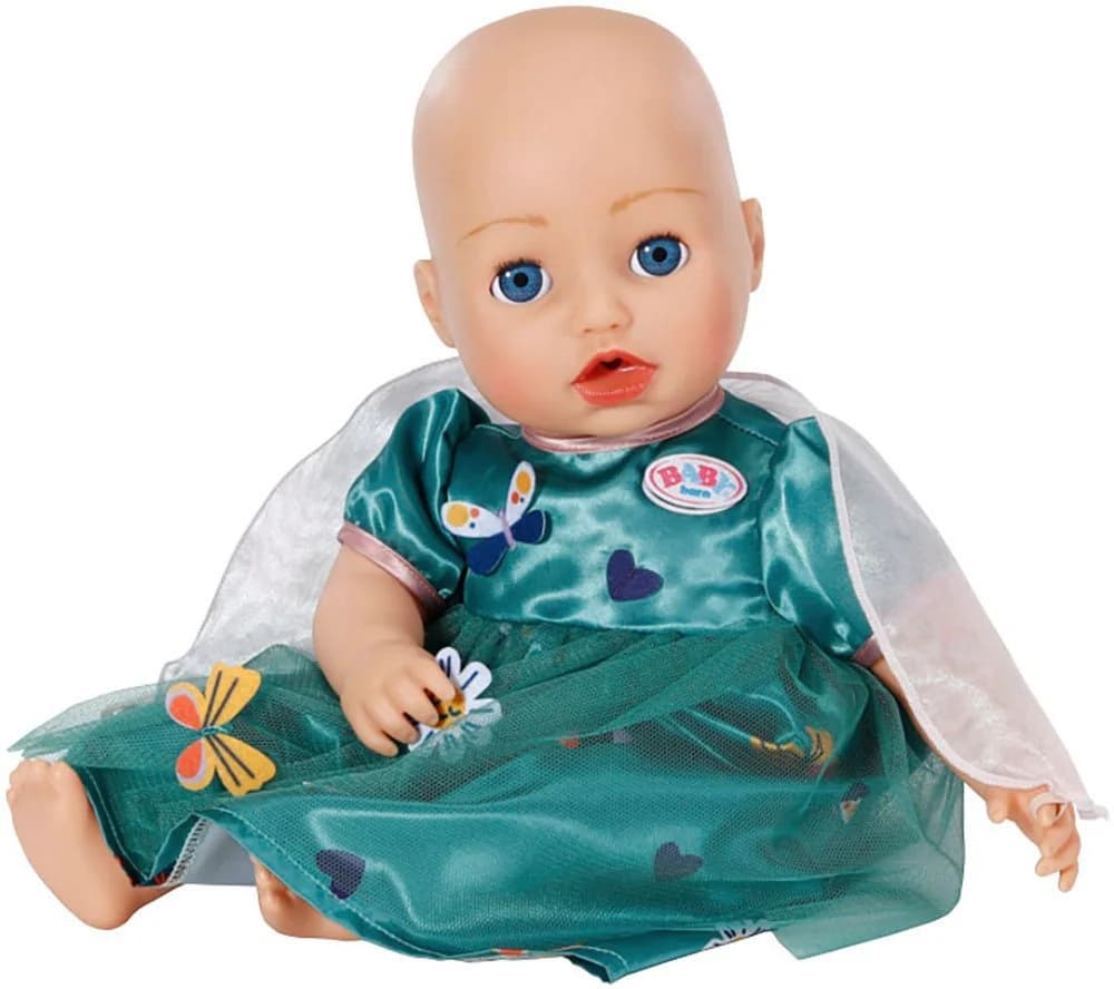 Baby Born Feenkleid mit Flügeln Waldgrün 43 cm Puppenkleidung