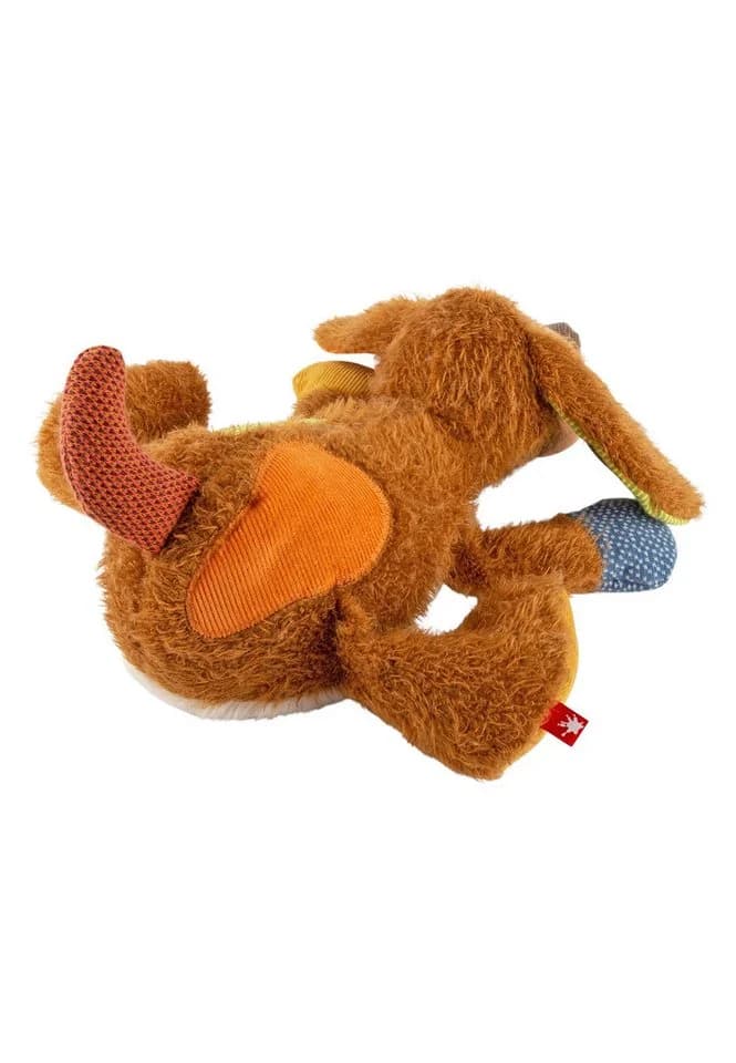 Sigikid Kuscheltier Patchwork Sweety Plüschhund Braun