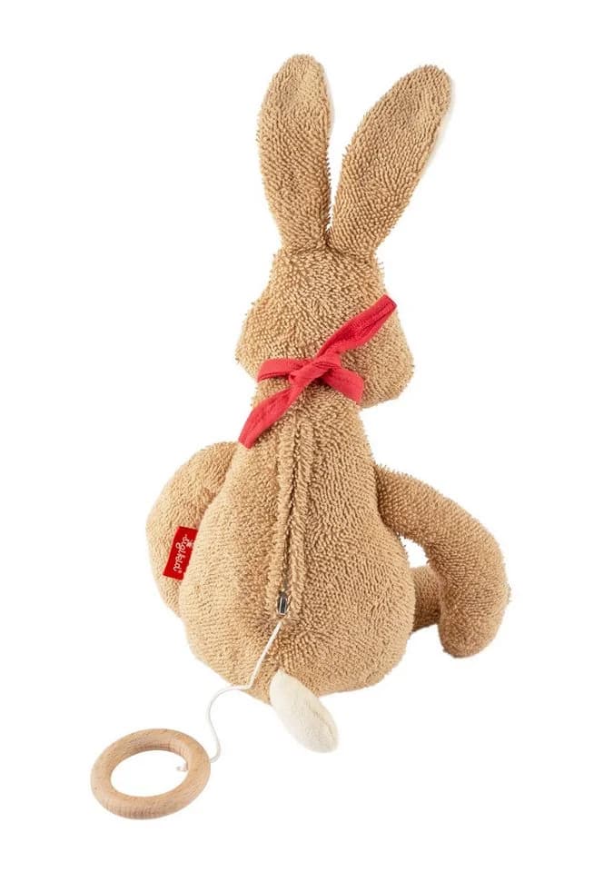 Sigikid Spieluhr Mamilodie Braunes Häschen Kuscheltier mit Schlafmelodie