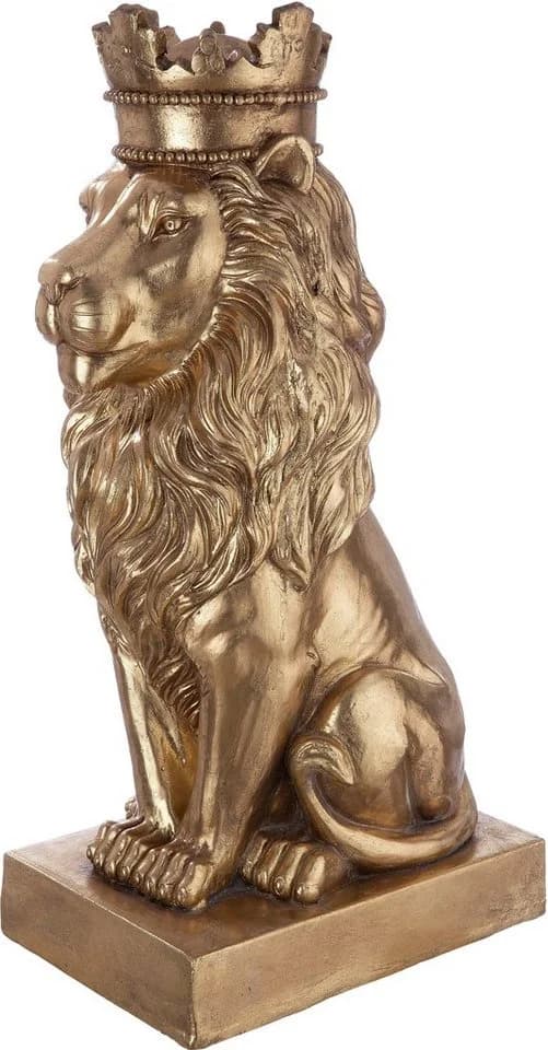 Casablanca by Gilde Löwen-Skulptur Gold
