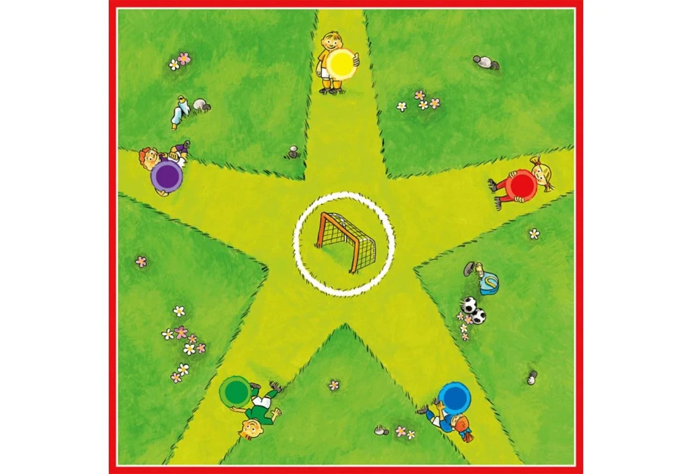 Schmidt Spiele Meine 6 ersten Spiele - Kinderspiele im Metallkoffer Bunt