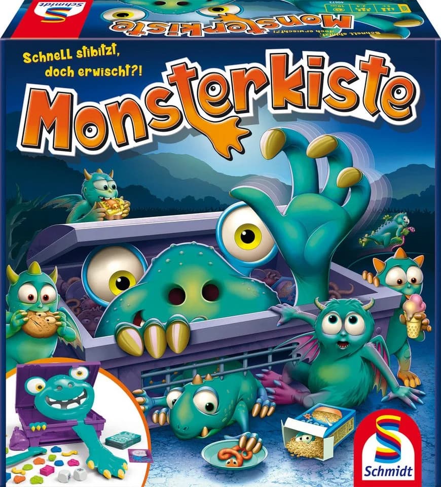 Schmidt Spiele Monsterkiste Kinderspiel Bunt