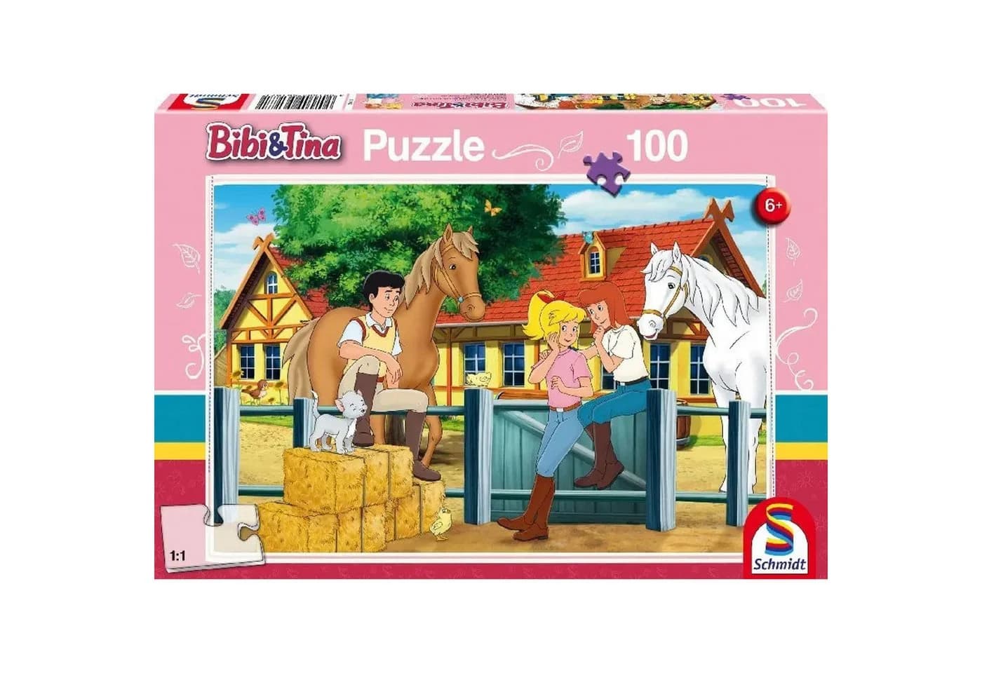 Schmidt Spiele Puzzle Bibi & Tina, Auf dem Martinshof, 199 Teile