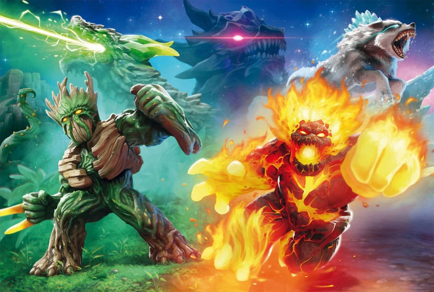 Schmidt Spiele Puzzle Schleich Eldrador Kampf der Welten 200 Teile