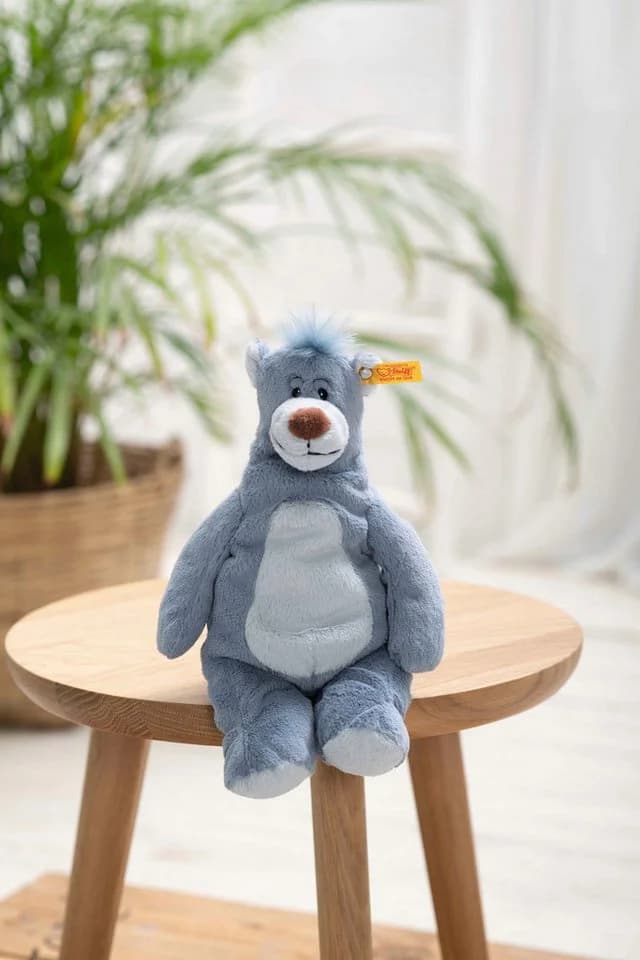 Steiff Kuscheltier Disney Originals Balu 31 cm Blau Grau