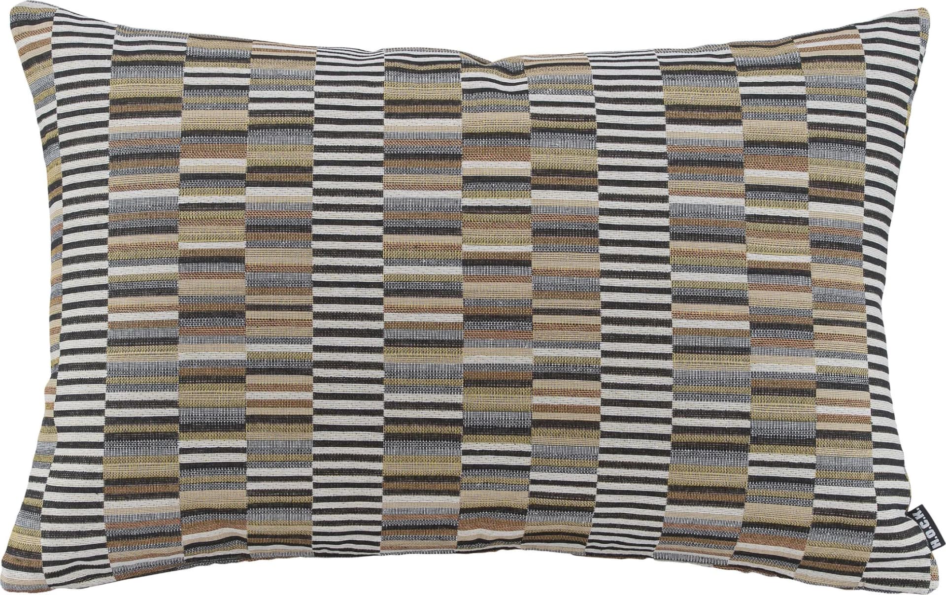 H.O.C.K. Dekokissen Henry Bunt Gemustert Baumwolle Polyester