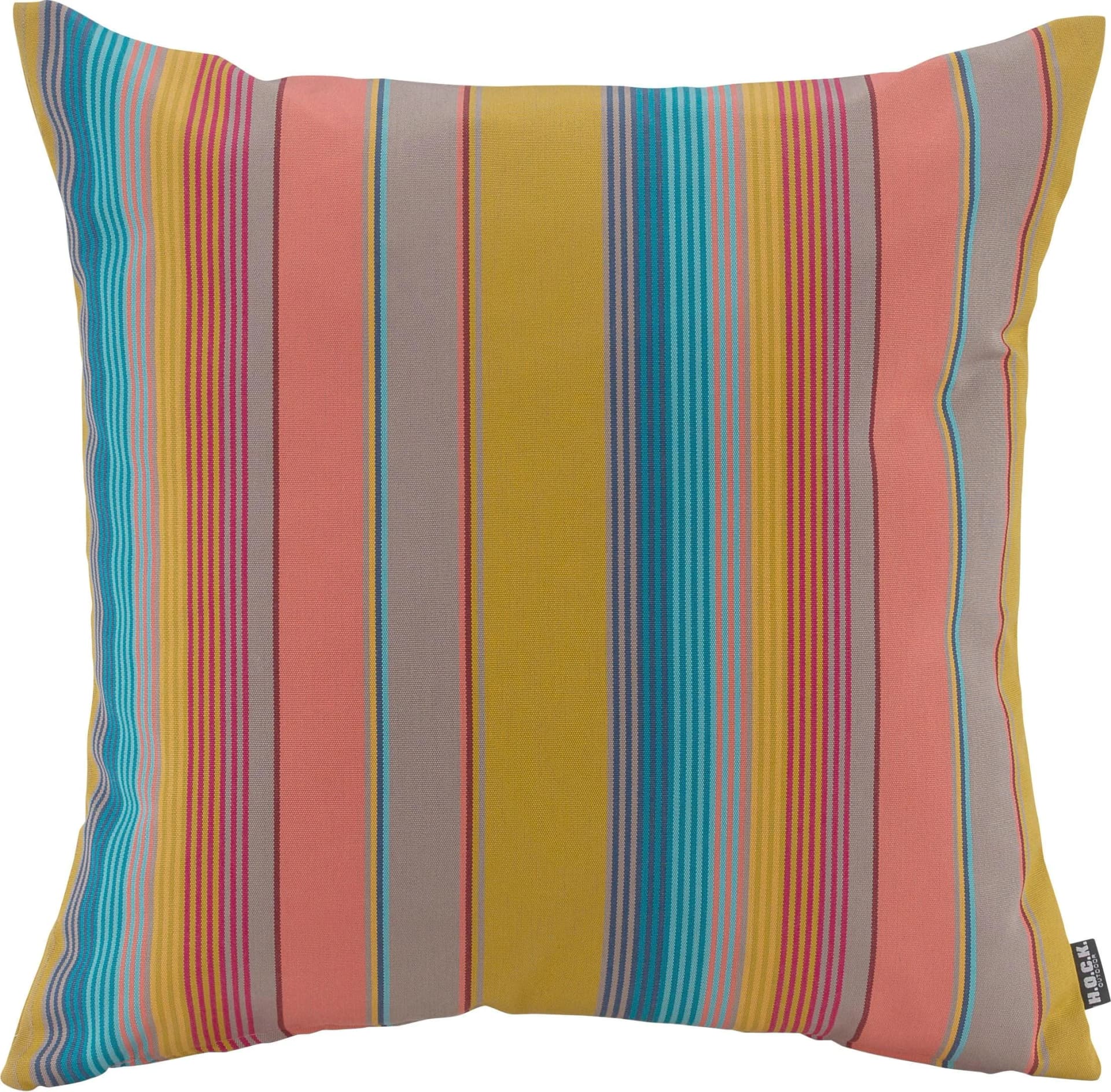 H.O.C.K. Yucatan Outdoor Kissen Bunt Gestreift Wendekissen