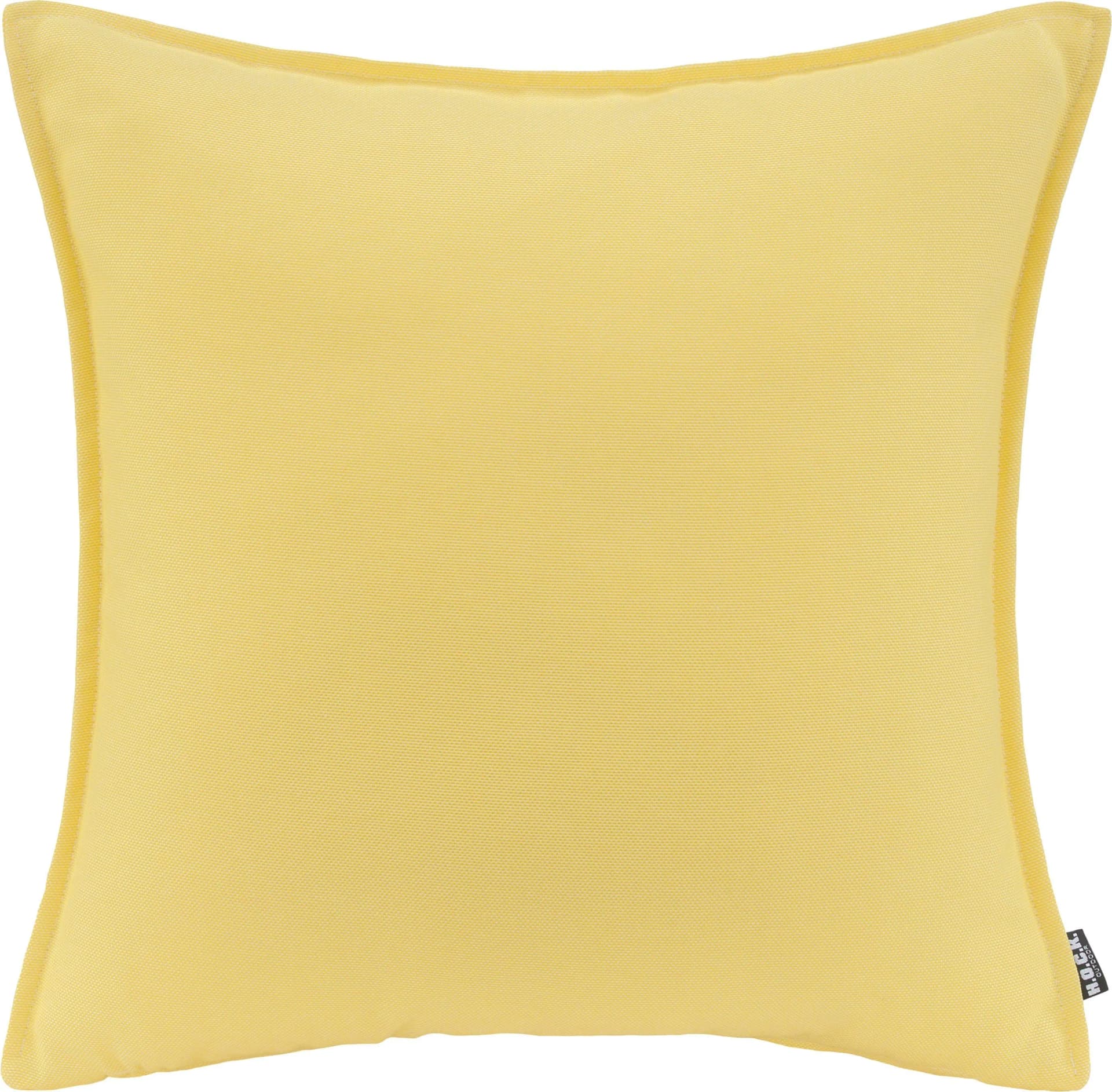 H.O.C.K. Caribe Outdoor Dekokissen Gelb Polyacryl