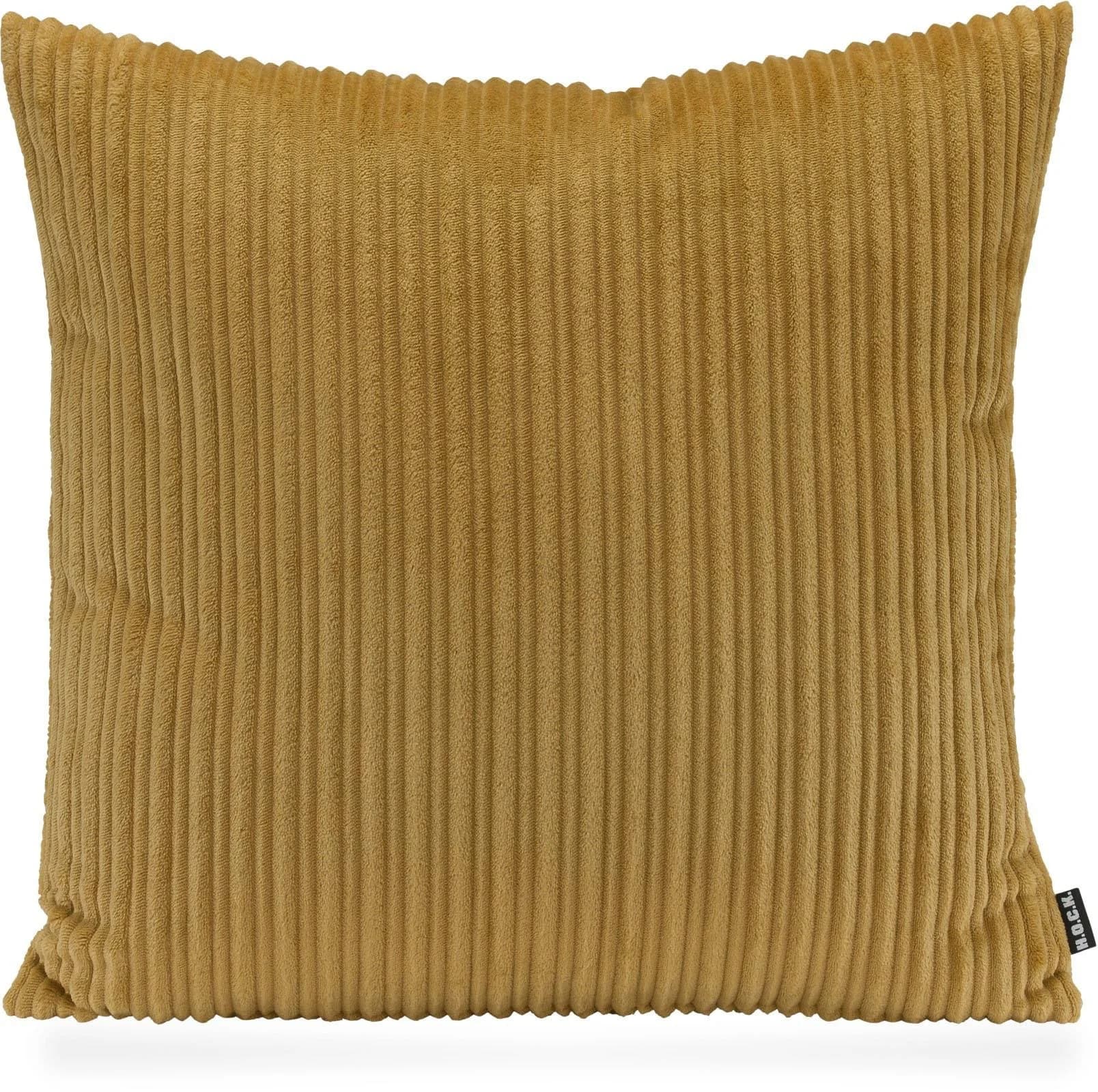 H.O.C.K. Dekokissen Precious Cord Gelb Retro Style