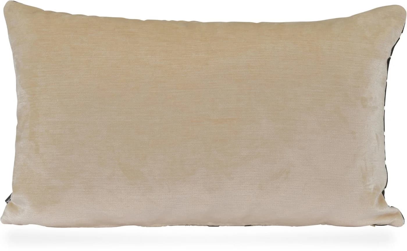 H.O.C.K. Magic Dots Wendekissen 50x30cm Schwarz Beige