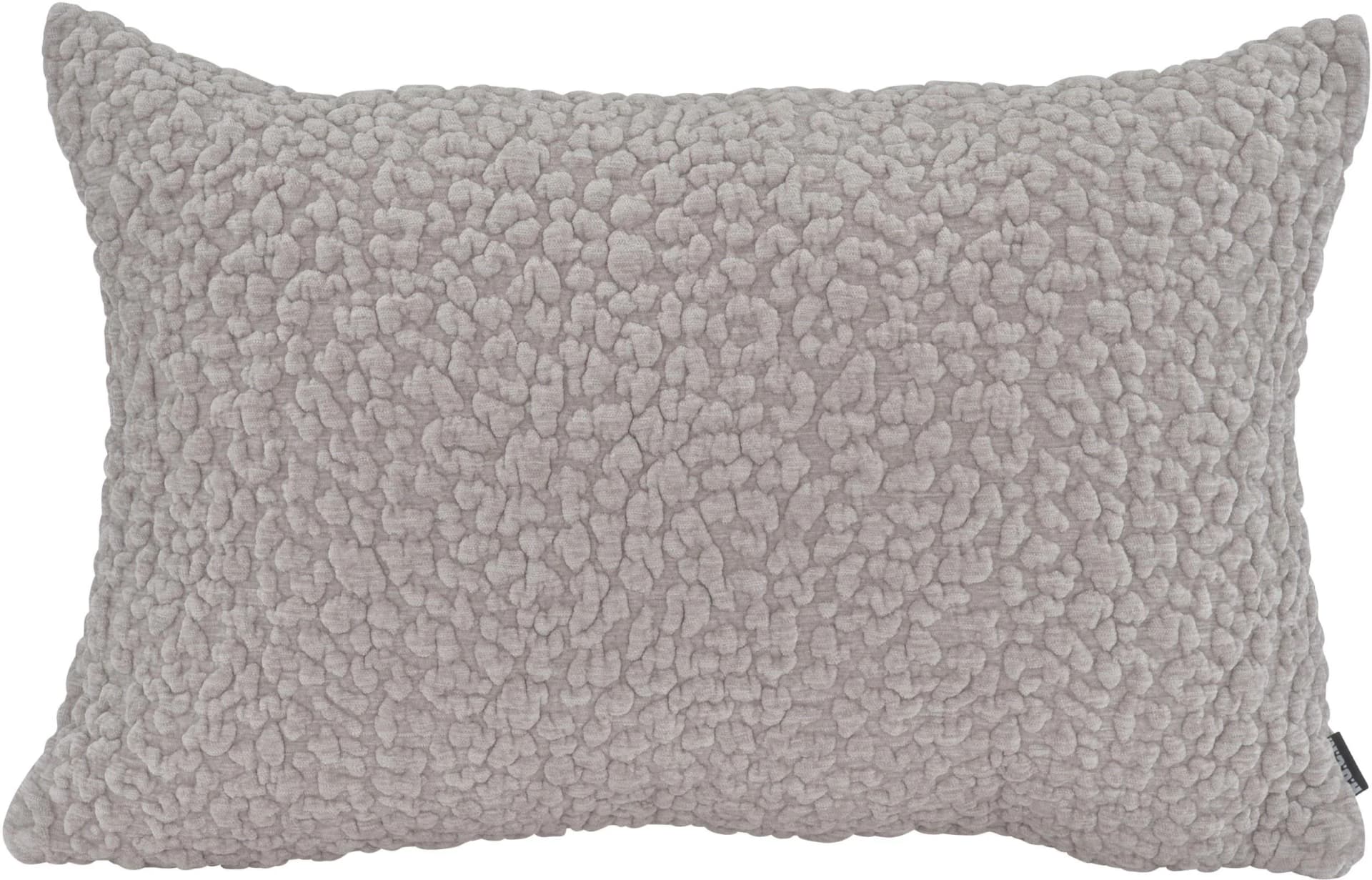 Dekokissen H.O.C.K. Pantery Hellgrau 60x40 cm Polyester