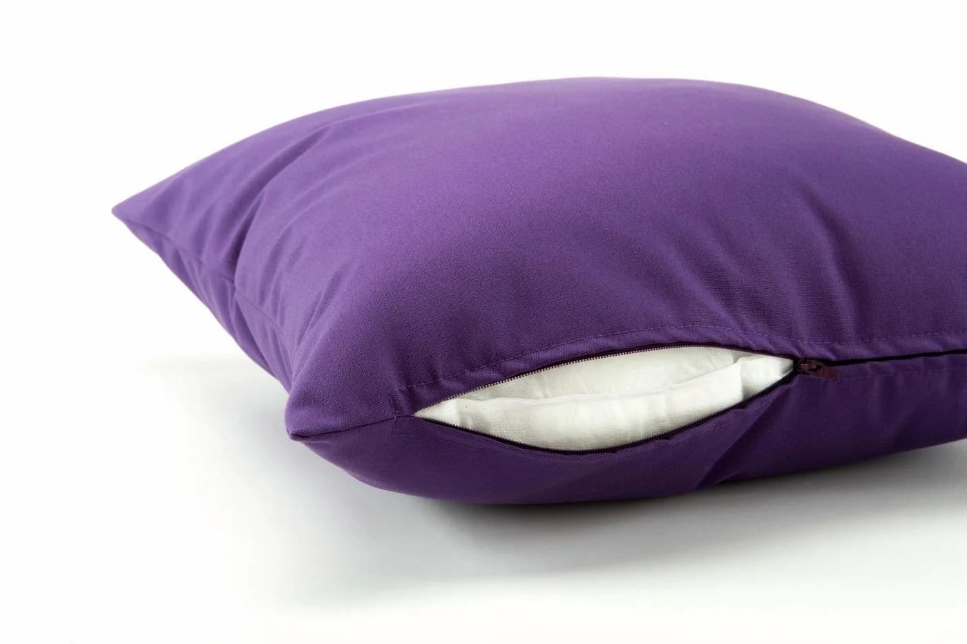 HOCK Classic Uni Dekokissen Lila 50x50 cm