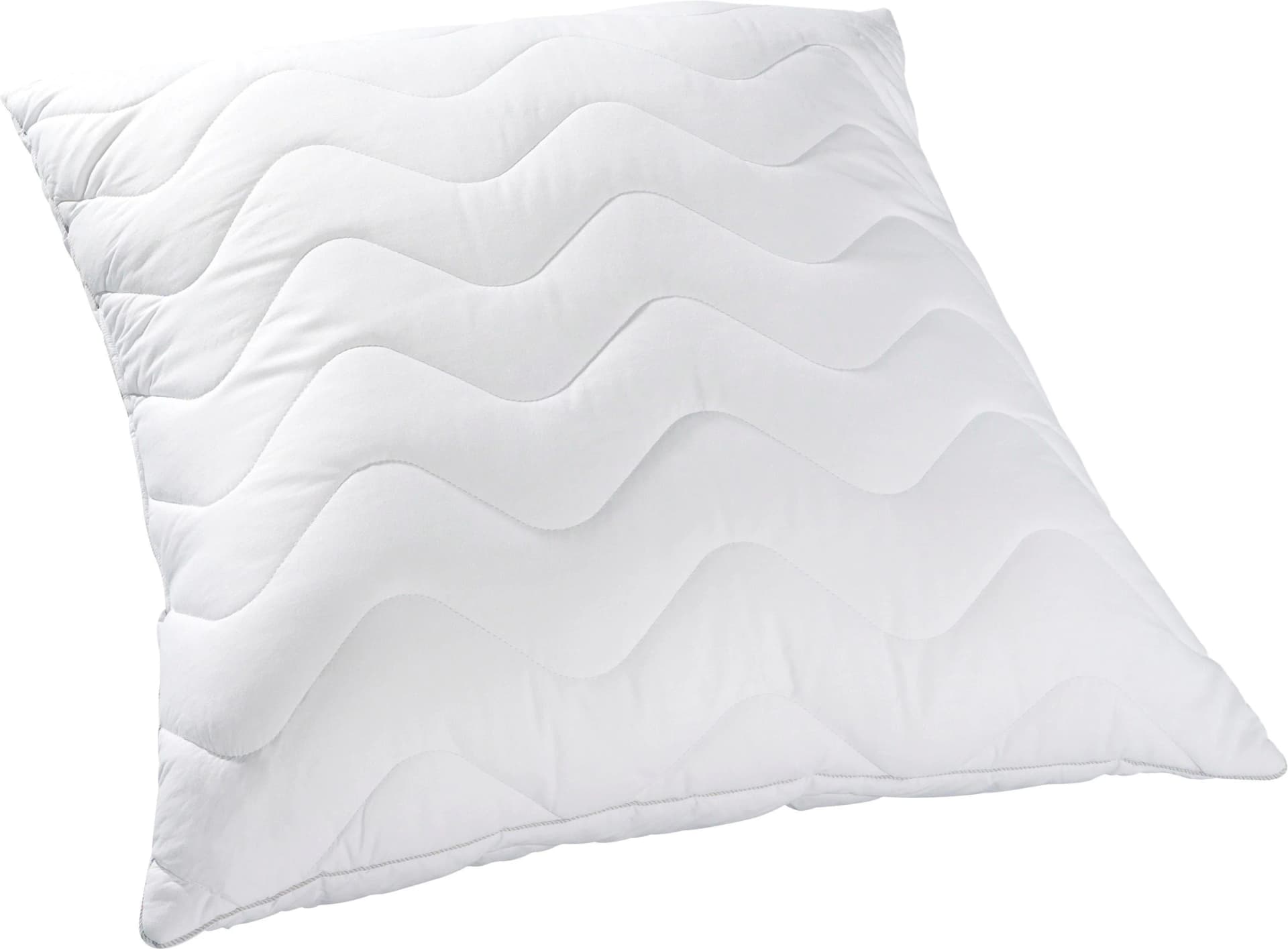 KBT Bettwaren Body Soft Kopfkissen Weiß 80x80 cm