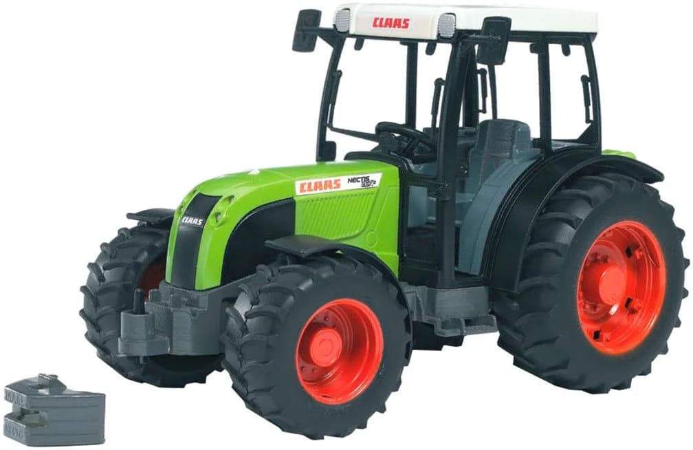 Bruder Spielzeug-Traktor Claas Nectis 267 F 1:16 Grün Made in Europe