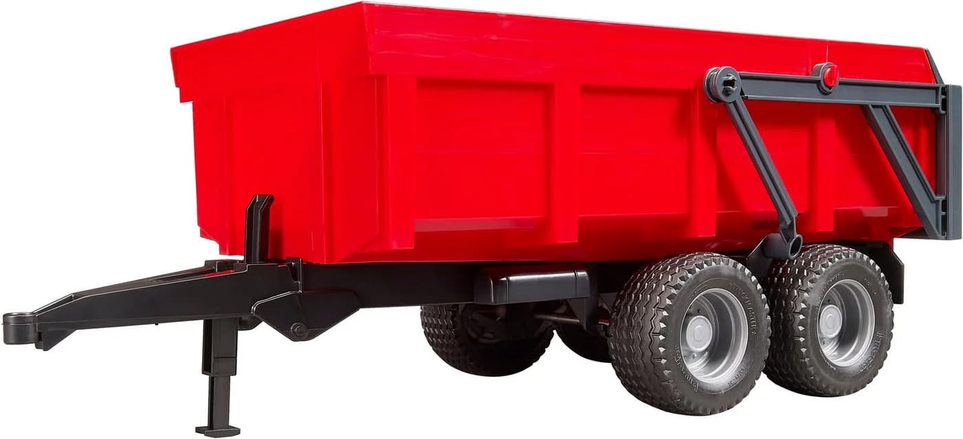 Bruder® Wannenkippanhänger 40 cm Rot Automatikrückwand Joskin 2 Achsen