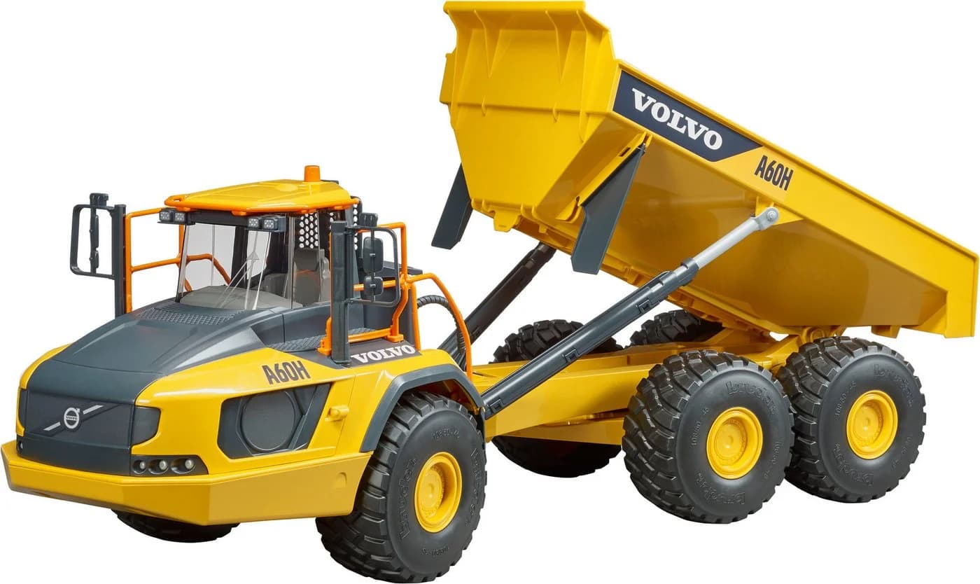 Bruder® Spielzeug-LKW Volvo Dumper A60H Gelb/Schwarz