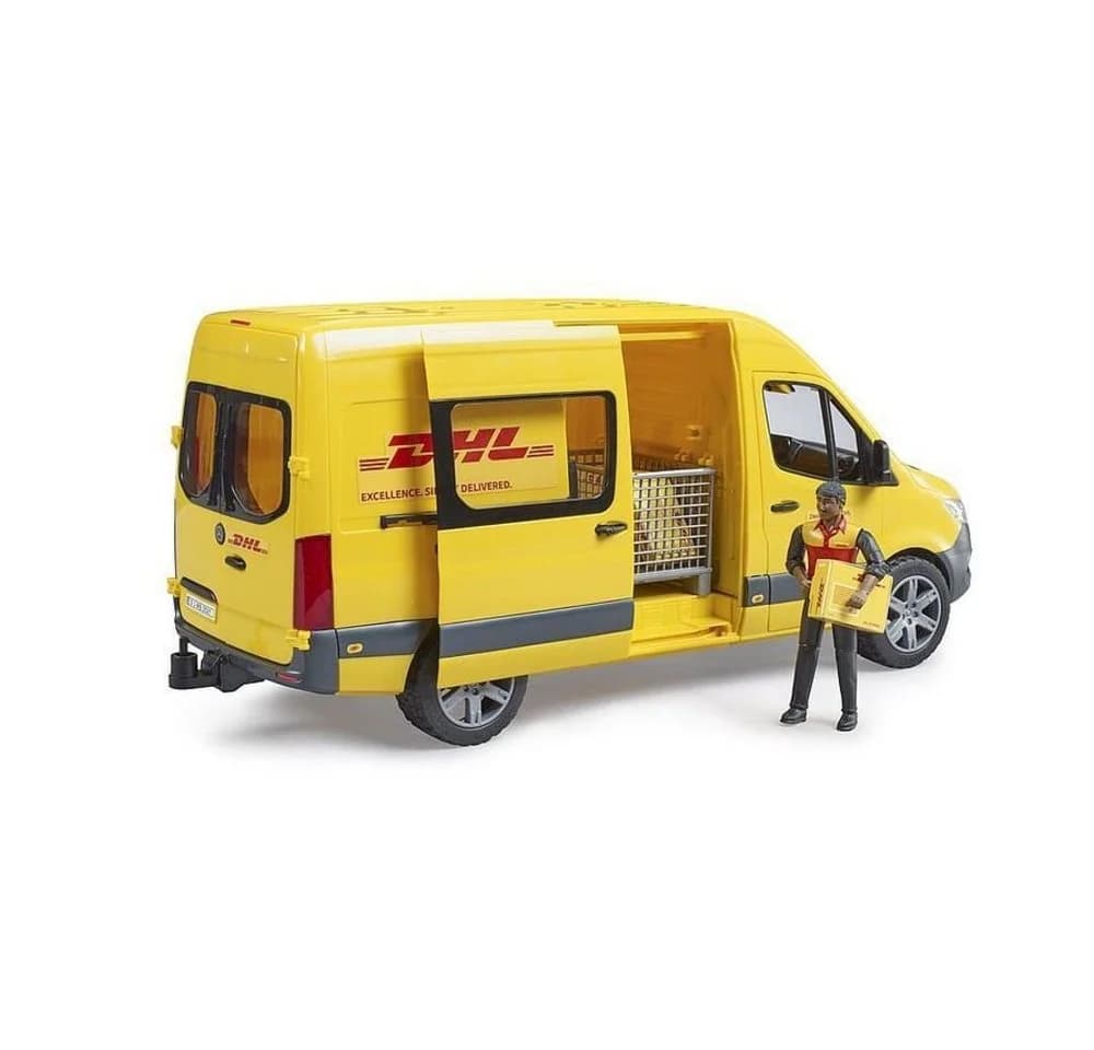 Bruder Spielzeug-Transporter Mercedes Benz Sprinter DHL mit Fahrer