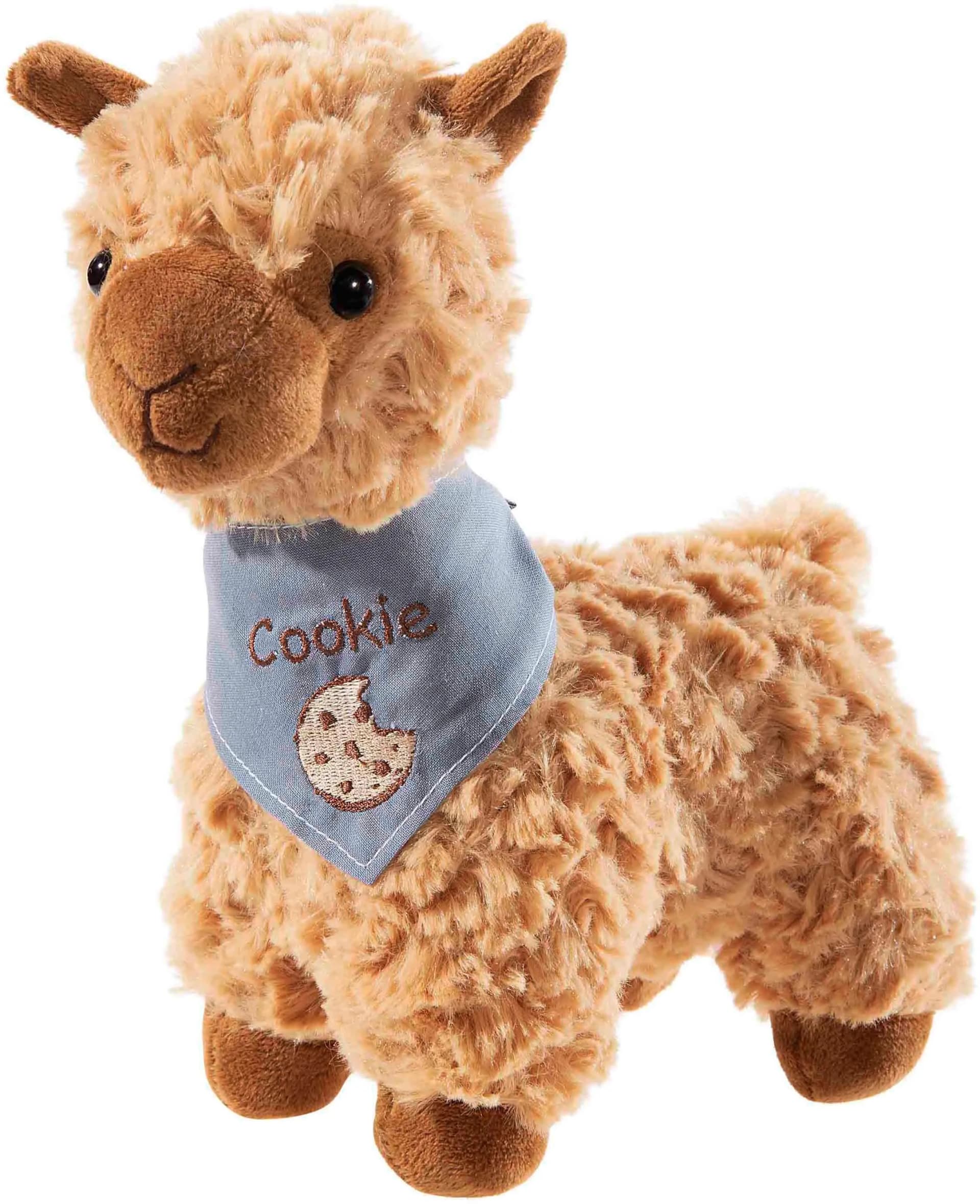 Heunec® Kuscheltier Lama Cookie 30 cm Braun Polyester
