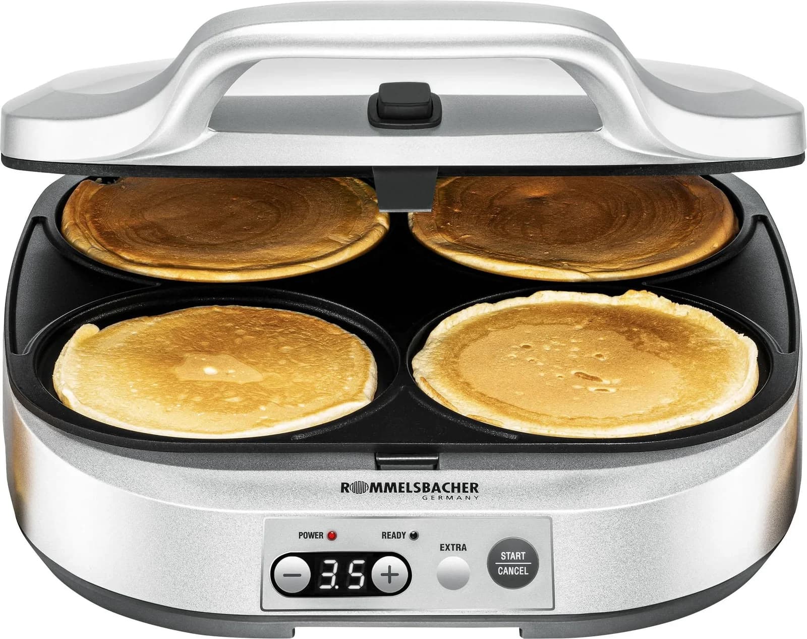 Rommelsbacher Pancakemaker PC 1800 Silber