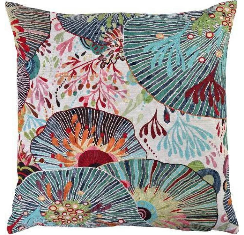 sander table + home Kissenhülle Sea Flowers 50 x 50 cm