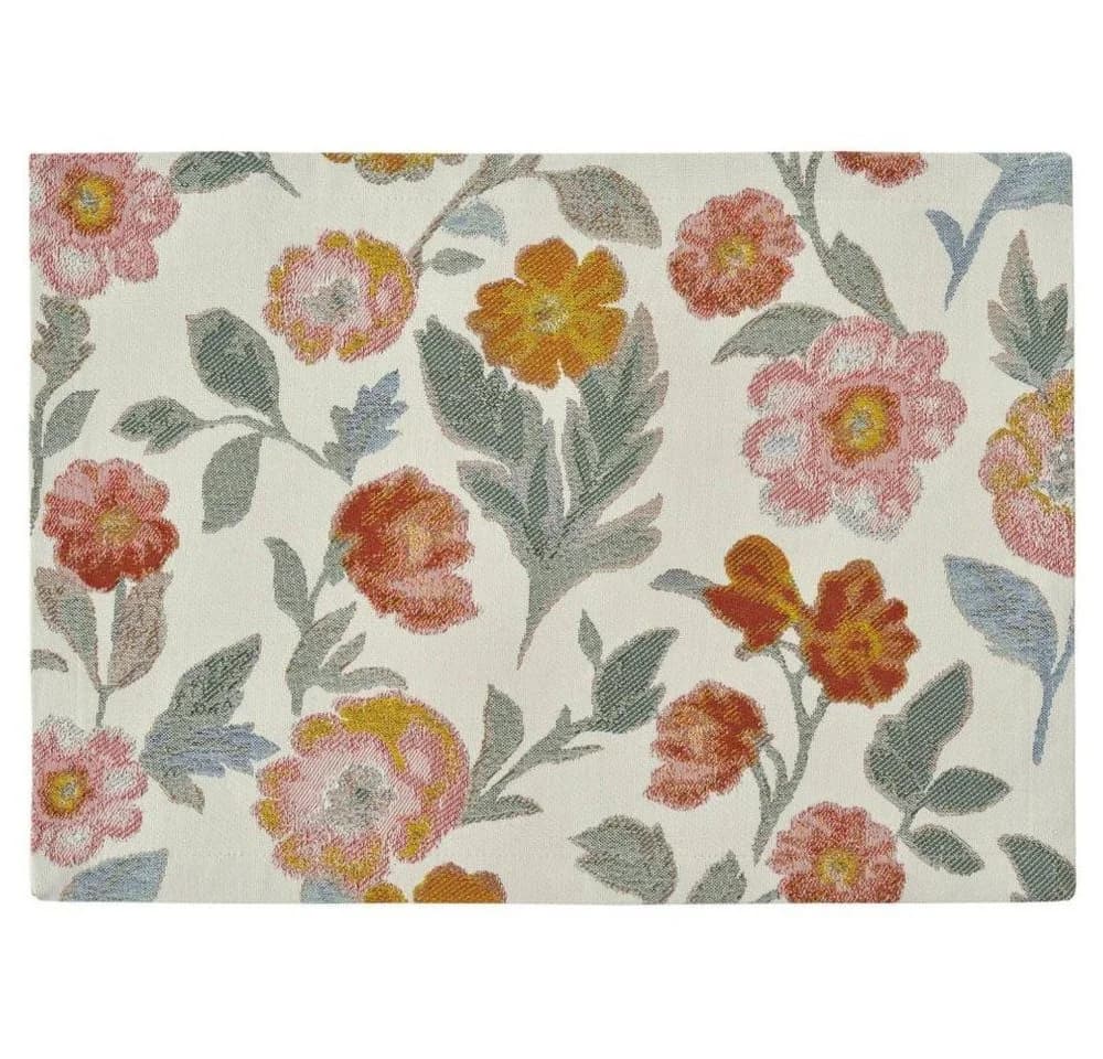 Sander Tischläufer Hazel Floral Jacquard 40x150 cm Grün