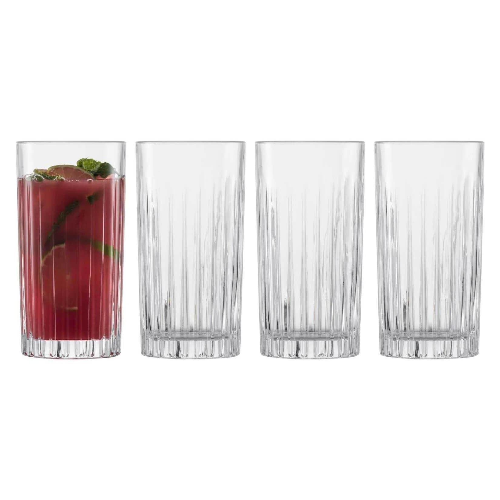 Schott Zwiesel Longdrinkgläser Stage 440 ml 4er Set Kristallglas