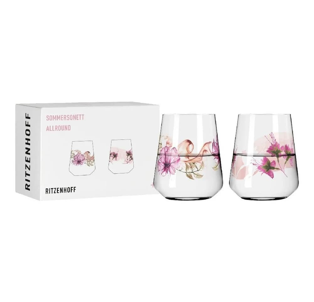Ritzenhoff Sommersonett Cocktailglas 2er Set Kristallglas