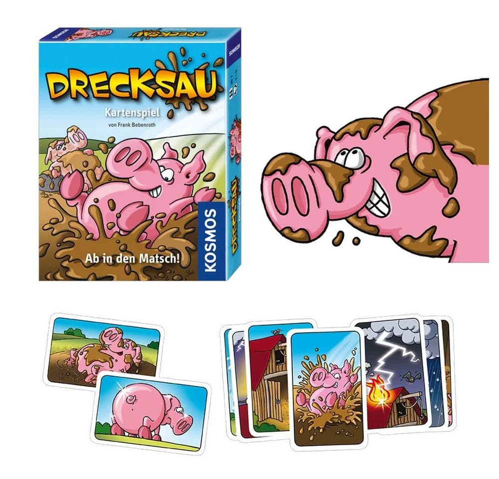 Kosmos Spiel Drecksau Kartenspiel ab 7 Jahren