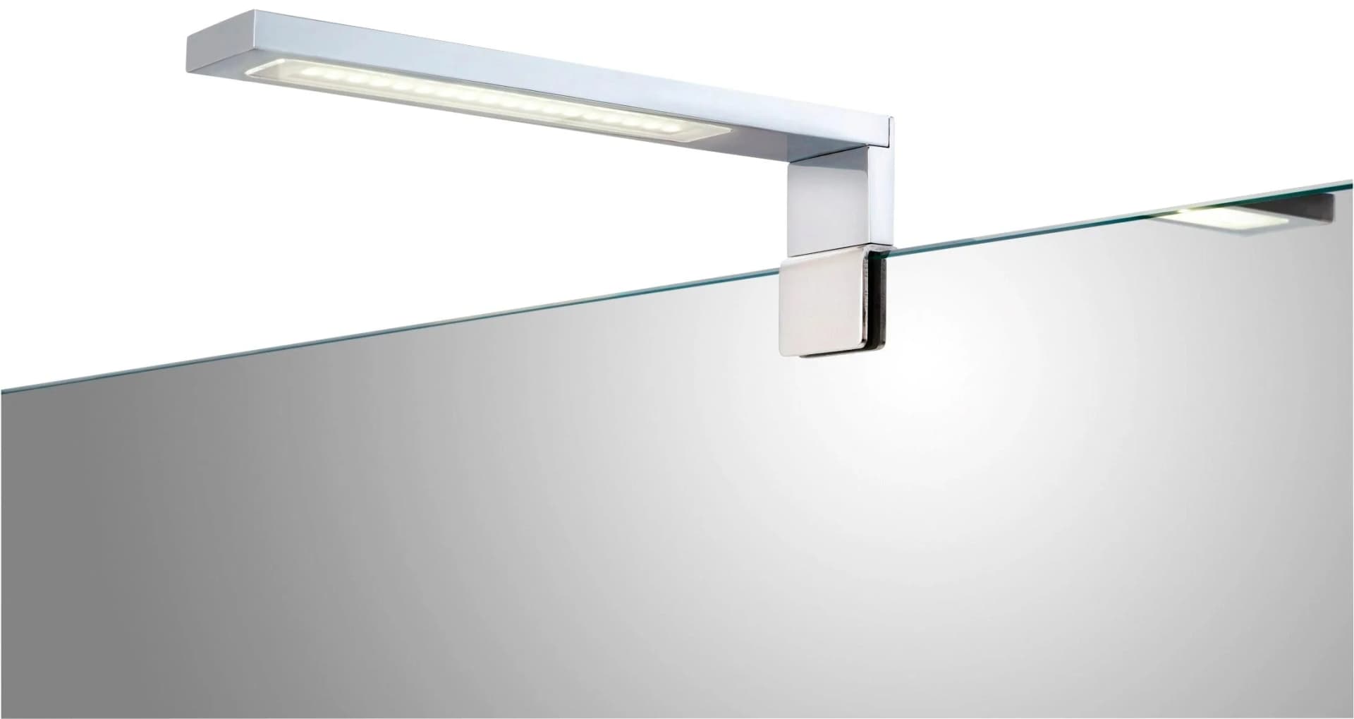 Klemmleuchte JOKEY Lines I Silber LED