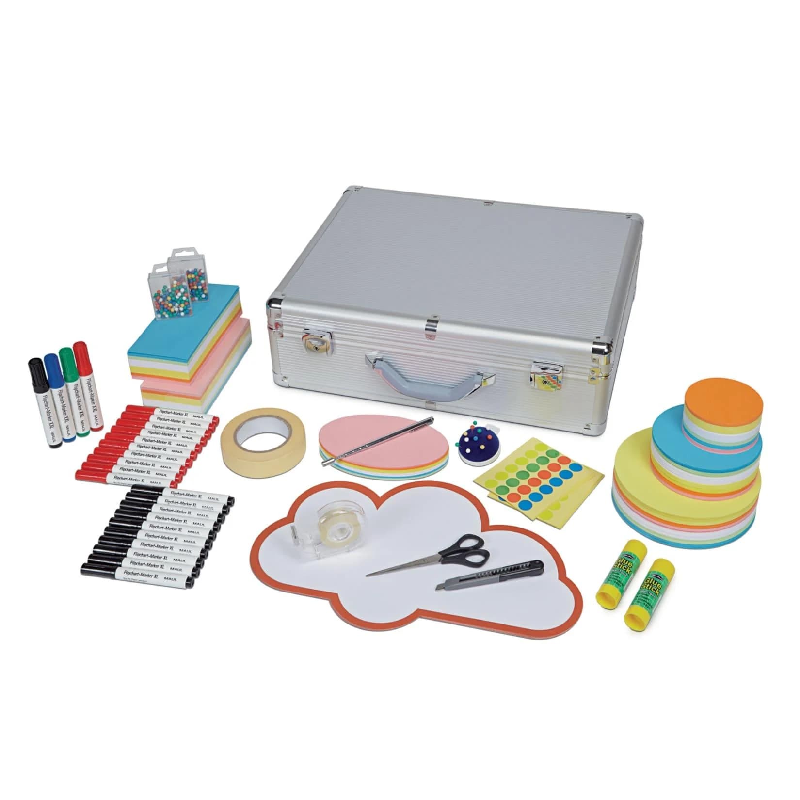 MAUL Moderatorenkoffer Aluminium Silber 2782 Teile