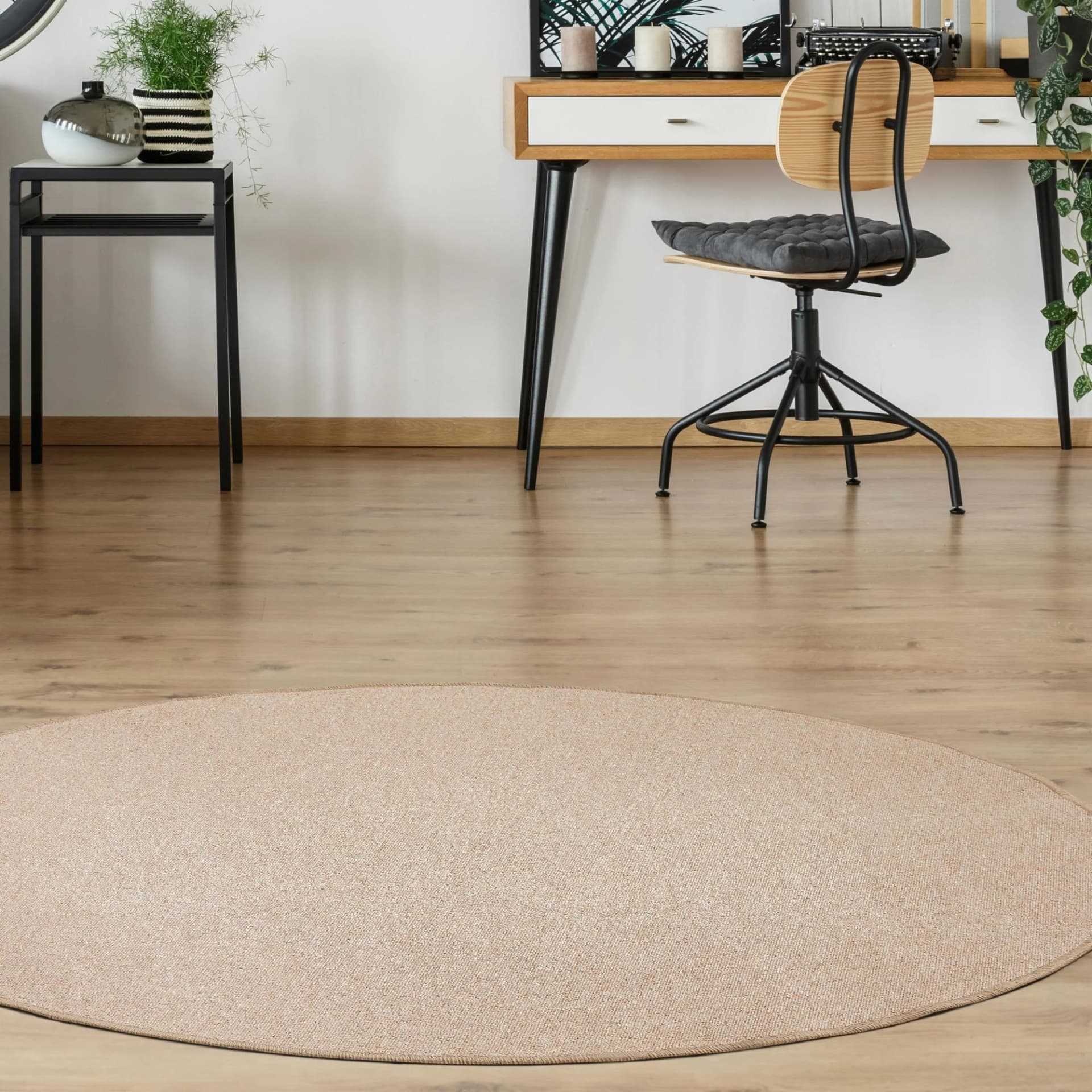 ANDIAMO Luton Schlingenteppich 200 cm Beige Polypropylen