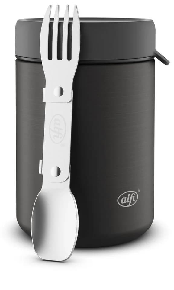 Thermobehälter ALFI ISO FOOD MUG Edelstahl Schwarz
