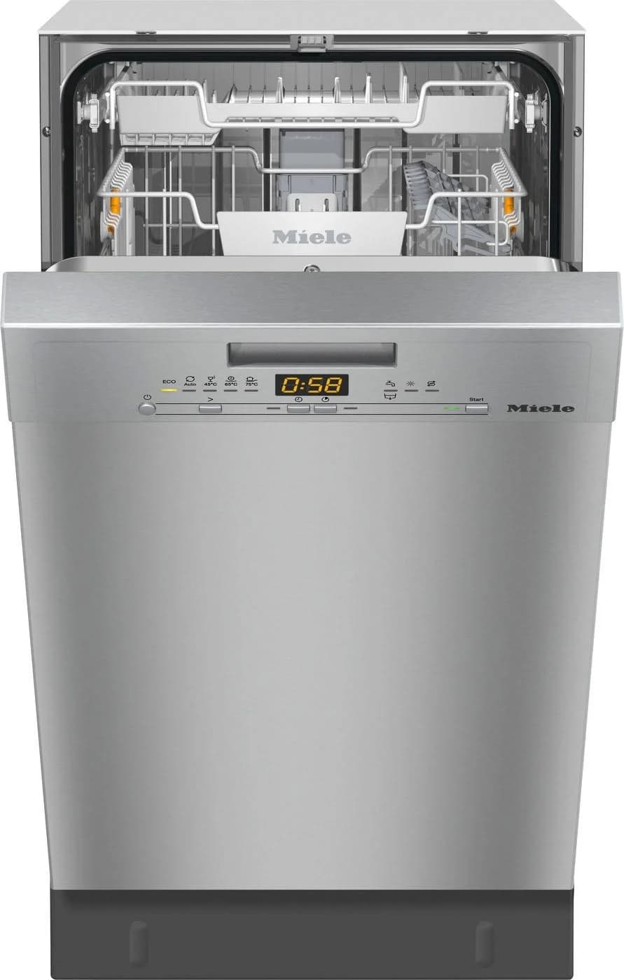 MIELE Unterbaugeschirrspüler G 5540 SCU SL Active Silber Edelstahl