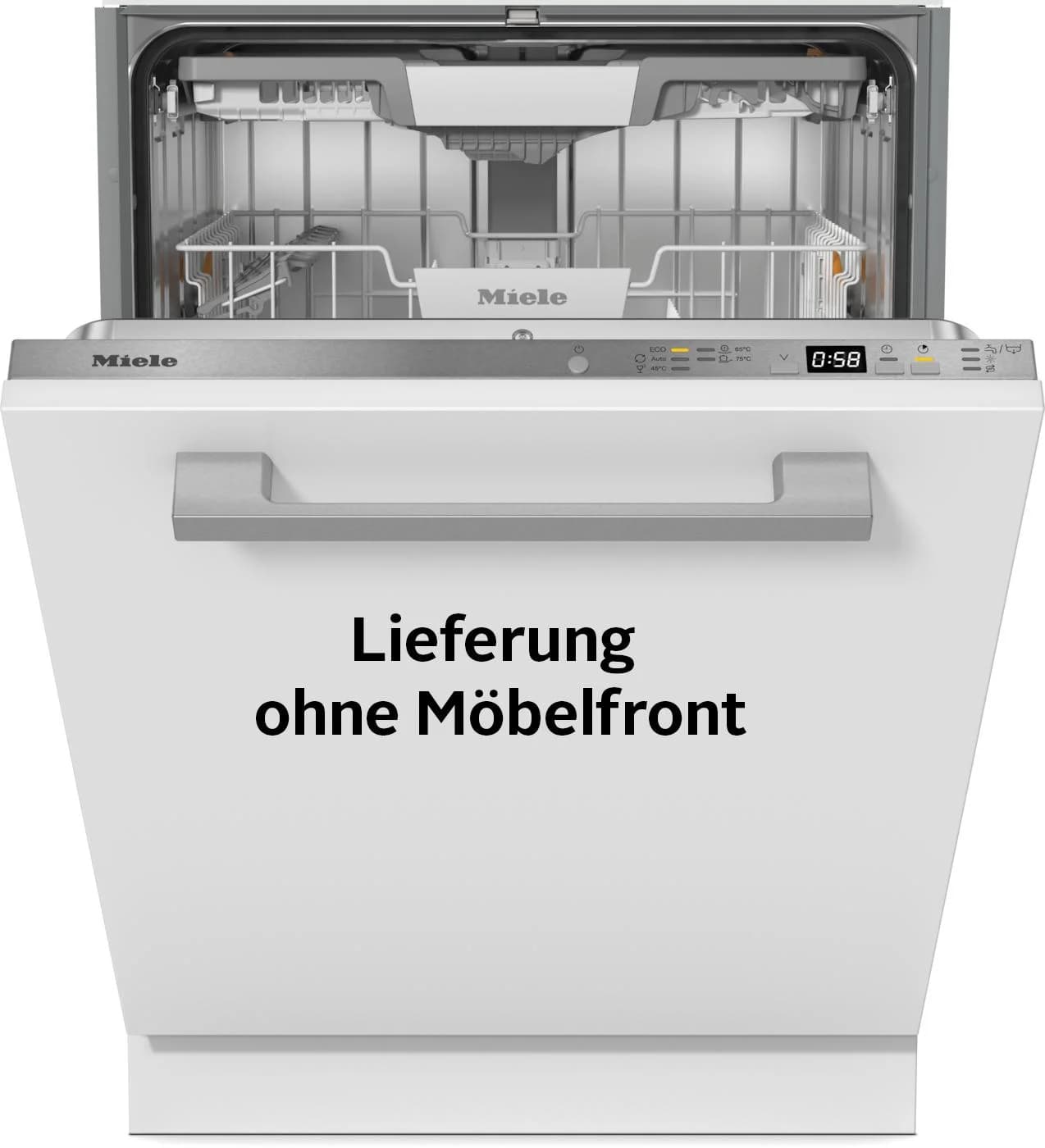 MIELE Geschirrspüler G 5856 SCVi XXL Active Plus Silber Vollintegrierbar