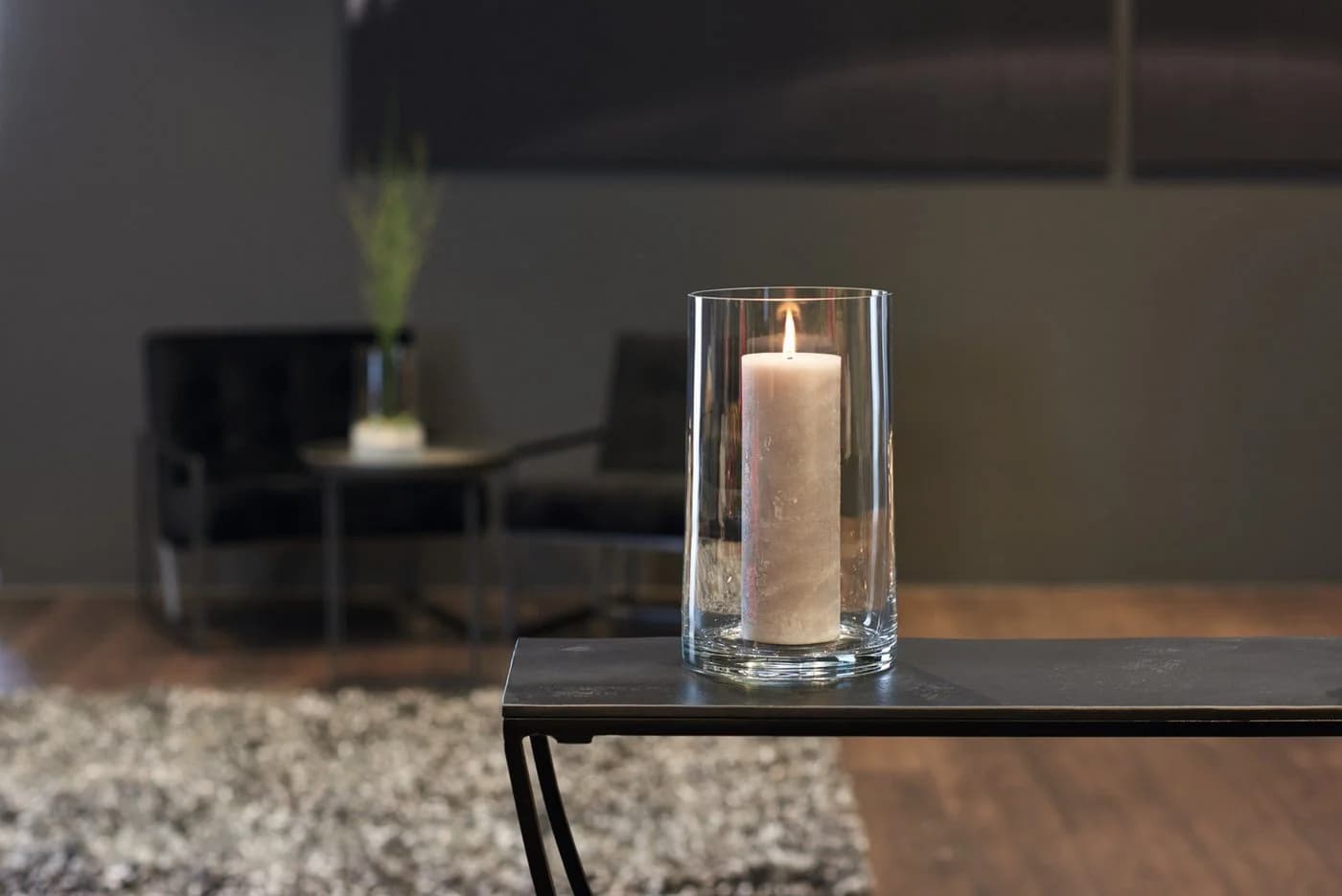 Leonardo Tischvase Novara Transparent Glas Handgefertigt