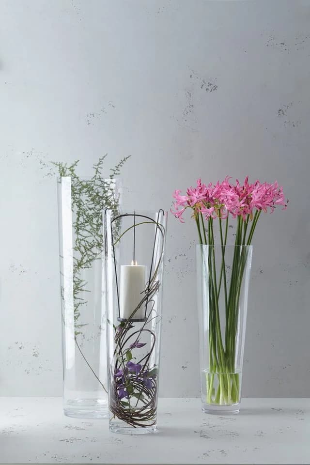 LEONARDO Bodenvase KONISCH Glas Handgefertigt