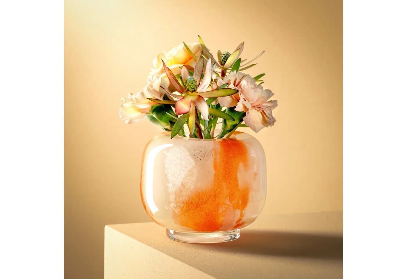 LEONARDO Dekovase Vase CIPRIA DUE Glas Unikat