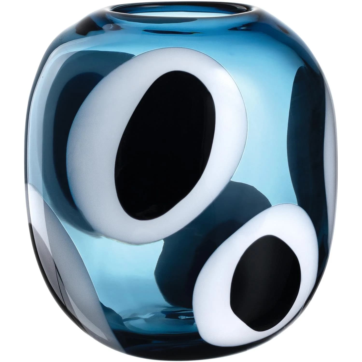 Leonardo Dekovase OCCHI BLU Blau Glas Handgefertigt