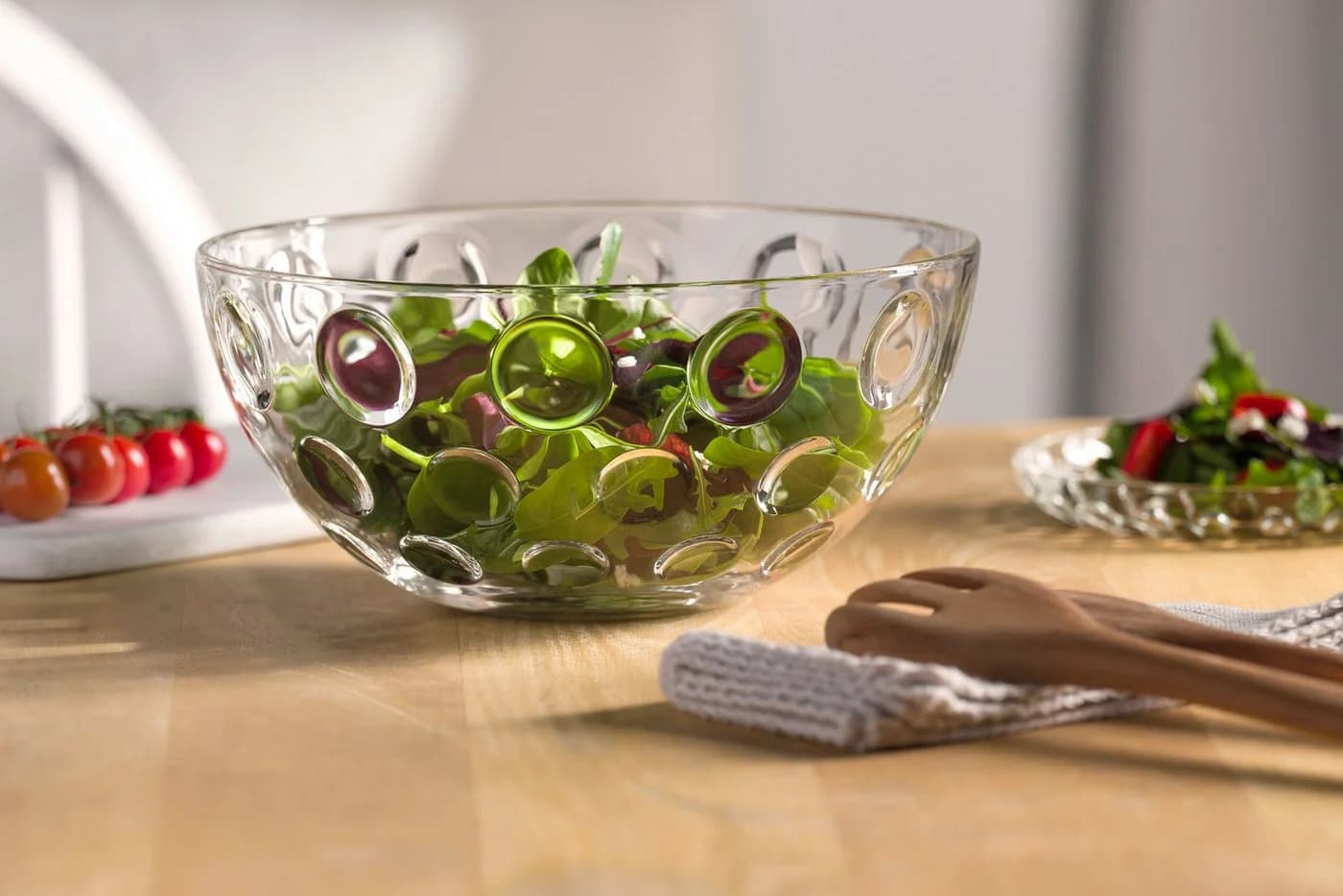 LEONARDO Schale CUCINA OPTIC Glas Transparent