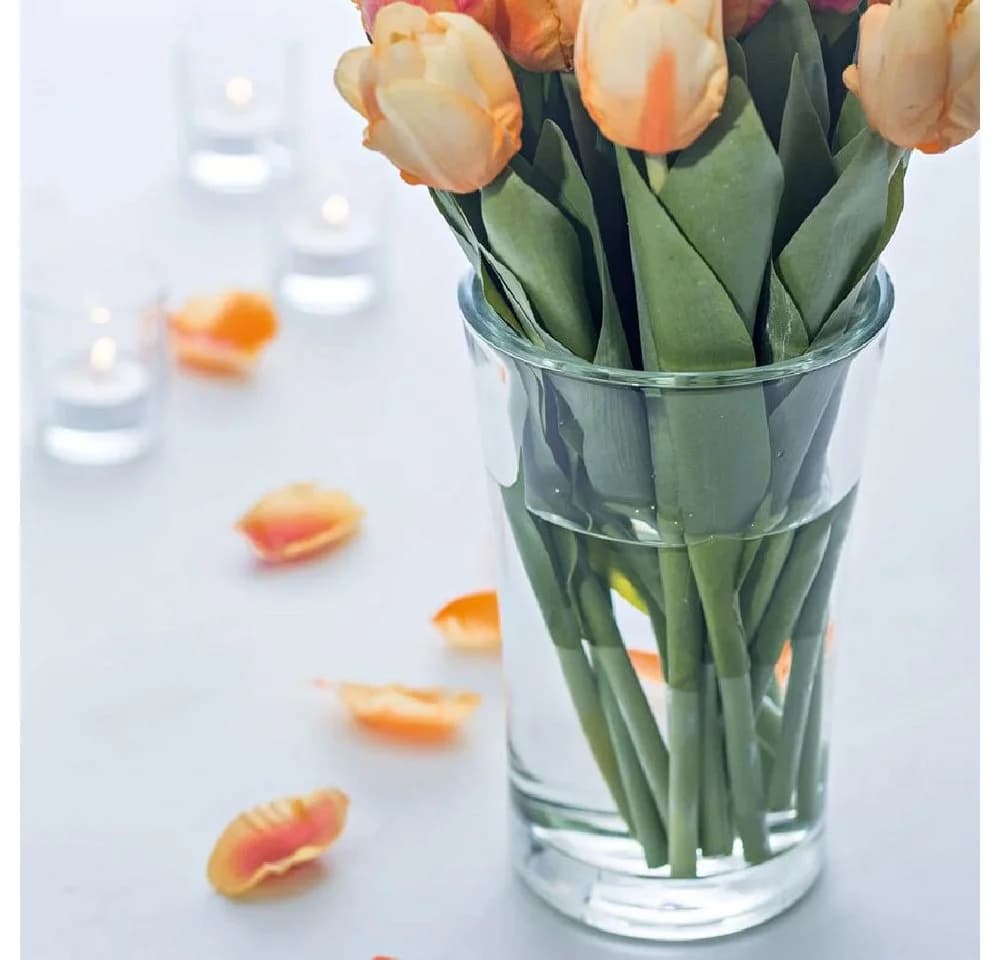 LEONARDO Dekovase Bloom Glas 22cm Transparent