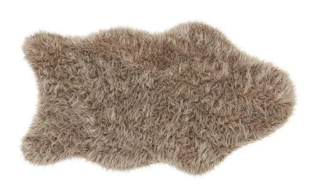 Kunstfell MIA 55x80 Braun Polyester