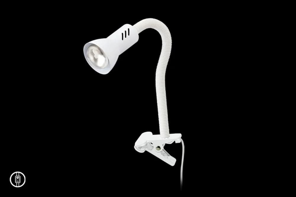BRILONER LEUCHTEN LED Klemmleuchte Trap Weiß