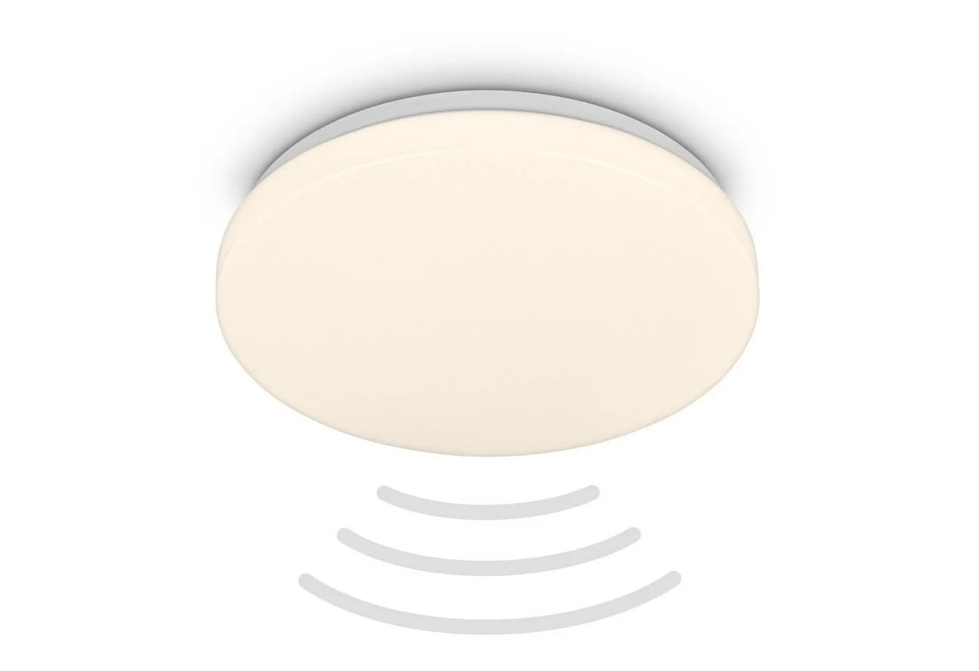 Briloner Leuchten Deckenleuchte WALK Sensor Weiß Modern IP54
