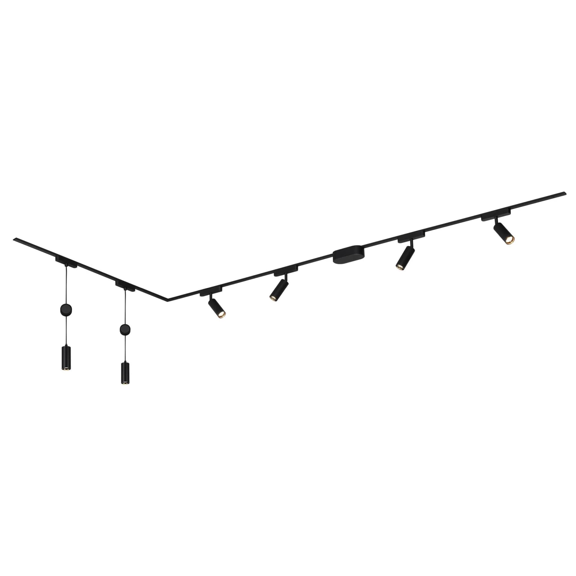 Briloner Leuchten LED Deckenleuchte LUXTRAIL 8035065 matt-schwarz