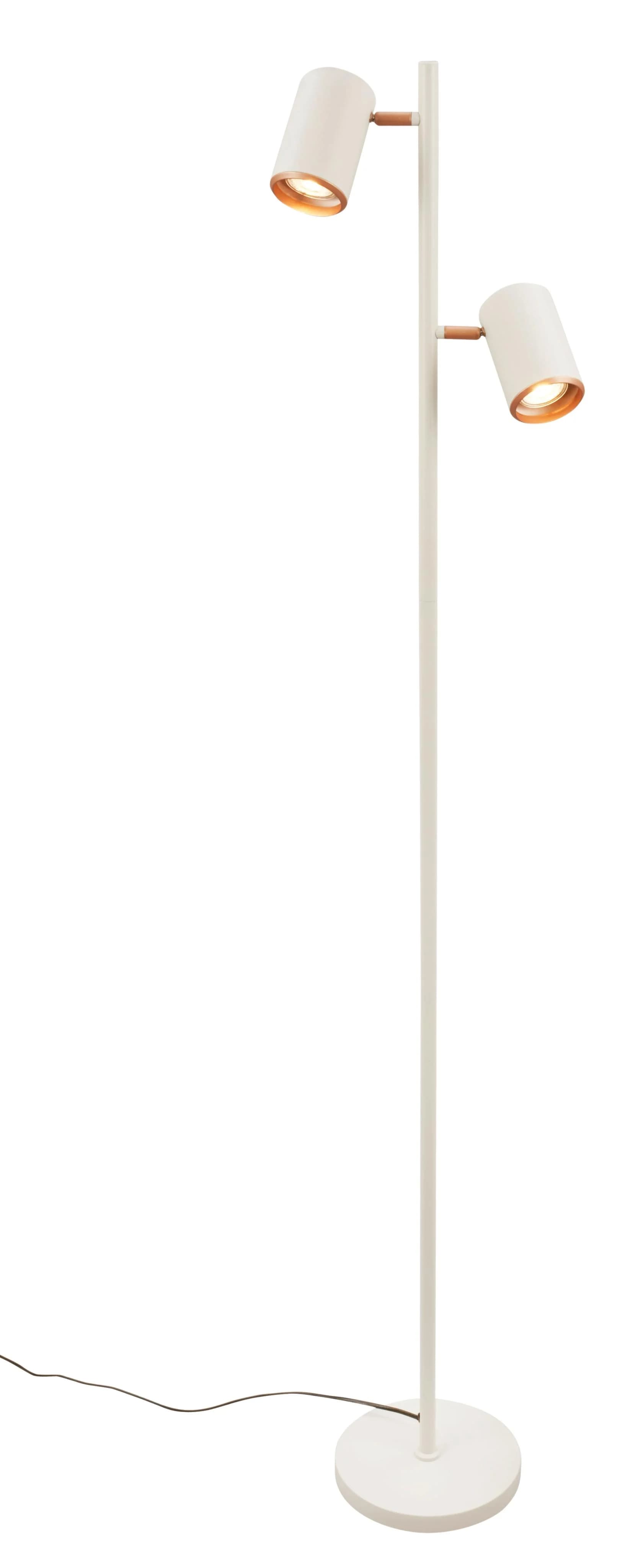BRILONER LEUCHTEN LED Stehlampe "ERA 1758024" Hellgrau