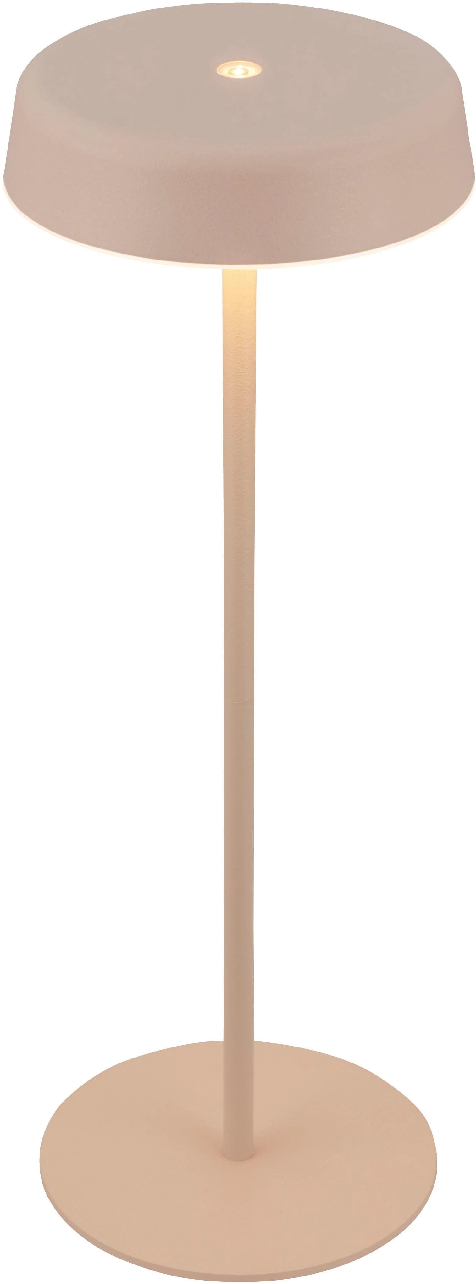 Briloner Leuchten LED Außen-Tischleuchte PALA 7668011 Braun