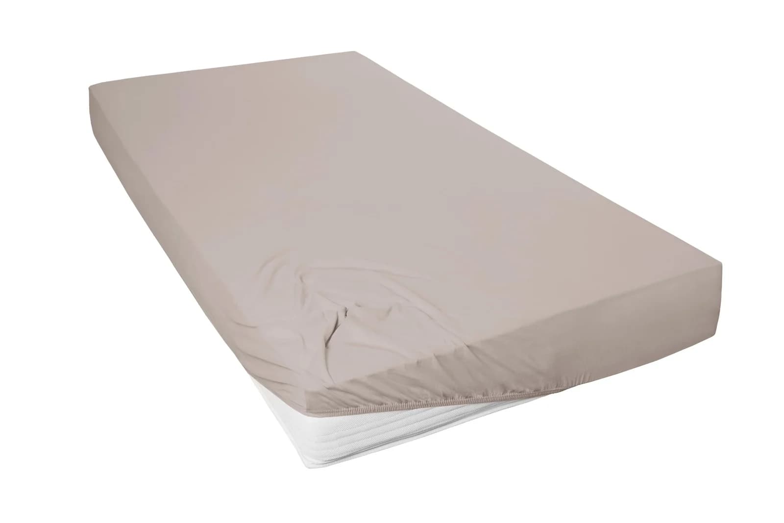 Spannbetttuch Mako-Feinjersey 100% Biobaumwolle